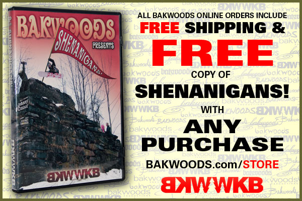 "Shenanigans!" Bakwoods Productions - 6th Video - Snowboarding